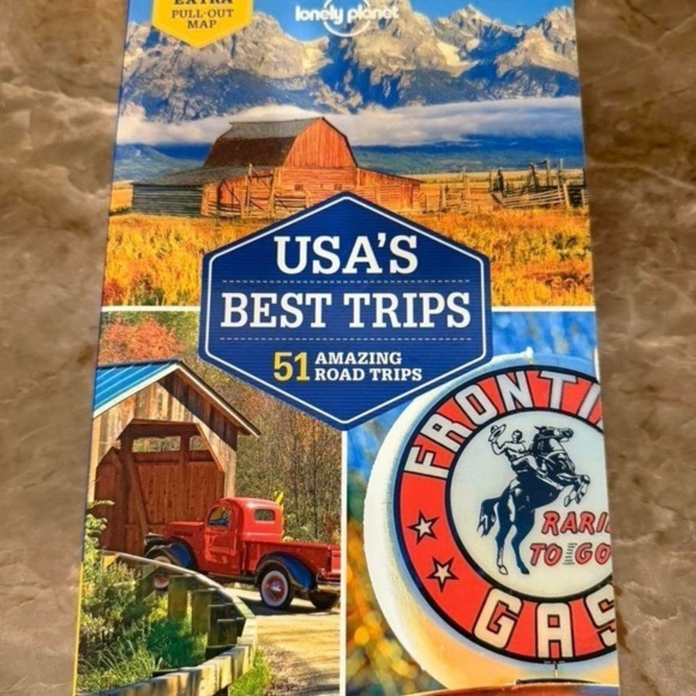 USA's Best trips travel assistant book, 51 amazing road trips